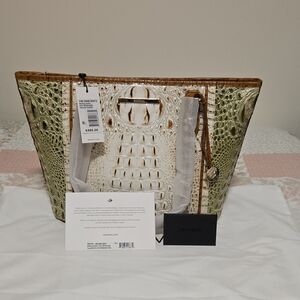 Brahmin Medium Asher Tote In Fern Williamette. NWT.